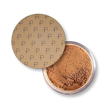 Matte Setting Loose Powder 8 Colors Smooth and Lightweight Face Powder for Brightening and Setting Makeup with Face Puff 02 Rocks
