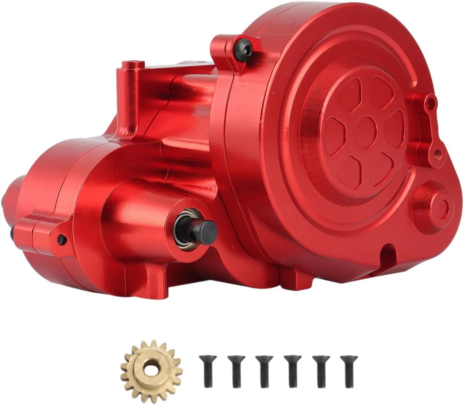 Sknrlko Complete Metal Gearbox Transmission Box with Gear