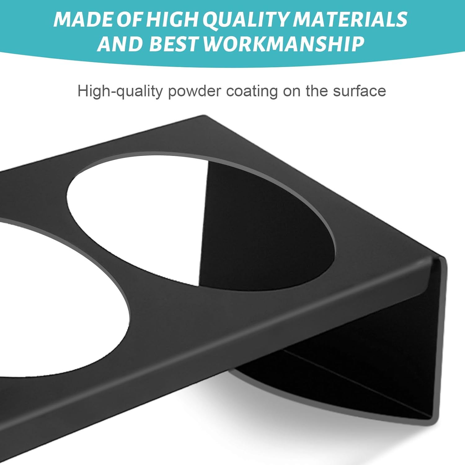 Vmglgig Ceramic Cat Food Bowls, 3PCS Cat Bowl With 15° Tilted Metal Stand,Raised Cat Bowls for Food and Water, Cat Feeding Station for Cats and Puppy 6 61VPDBv tzL. AC SL1500