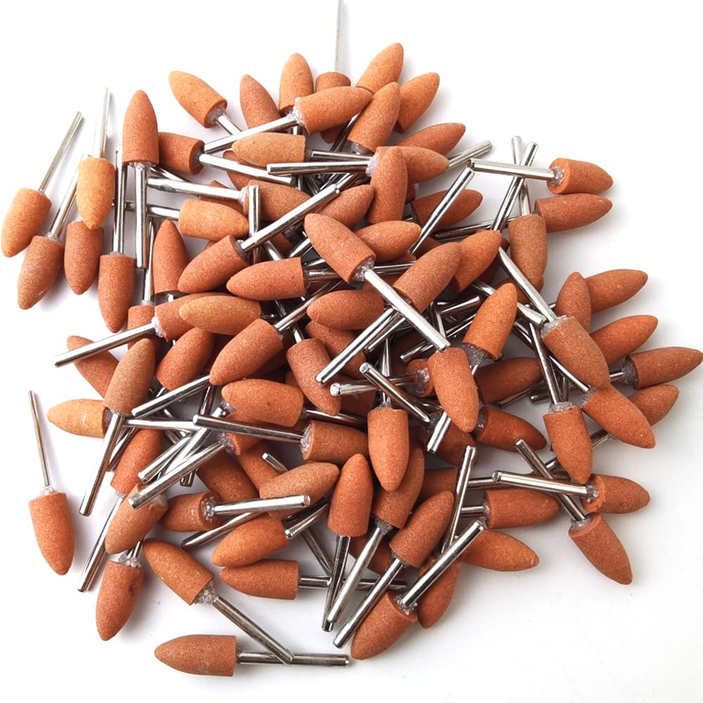 ROYHOO 50Pieces Abrasive Mounted Stone Grinding Wheel Head