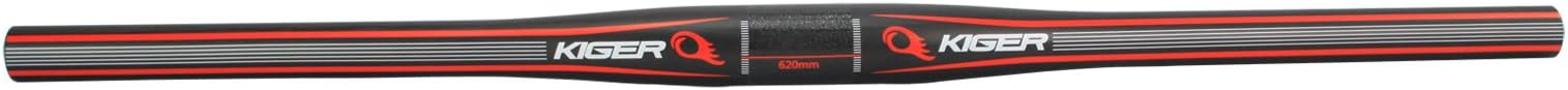 Kiger Mustang Carbon Fiber Mountain Bike Flat Handlebar 3K Matt