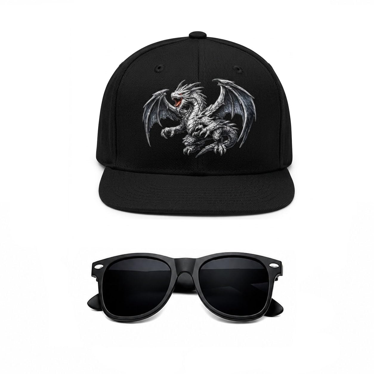 Buy Fasam Unisex Front with Fierce Dragon Print Design Hip Hop Cap