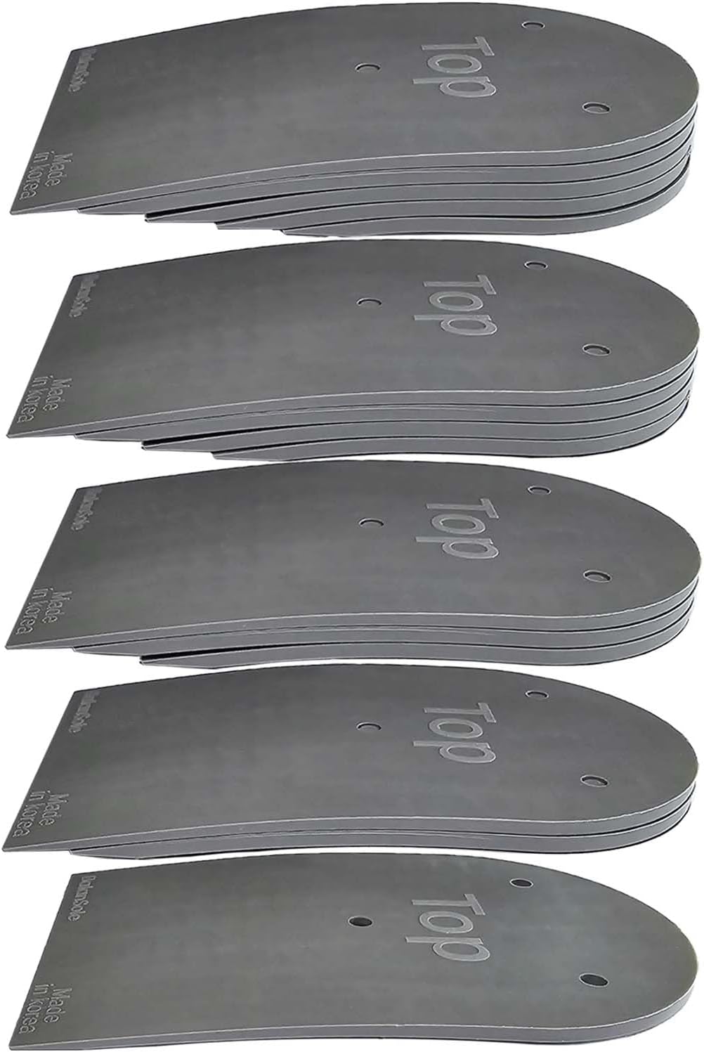 Adjustable Leg Length Discrepancy Heel Lifts Inserts Insoles (Large)