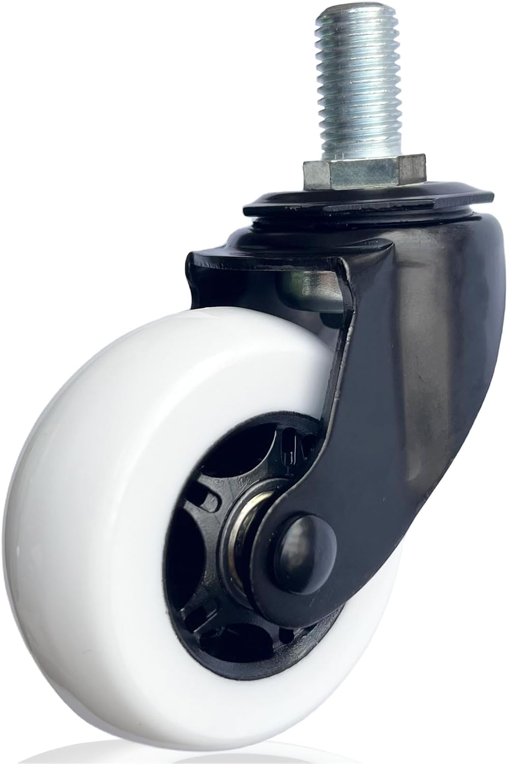 Complete Caster Wheel Premium Reliable Replacement for Razor Crazy Cart - 76mm x 30mm, Perfect Fit, Easy Installation, Compatible with Crazy Cart, XL, Drift,CC & DLX. Part NO W25143461058