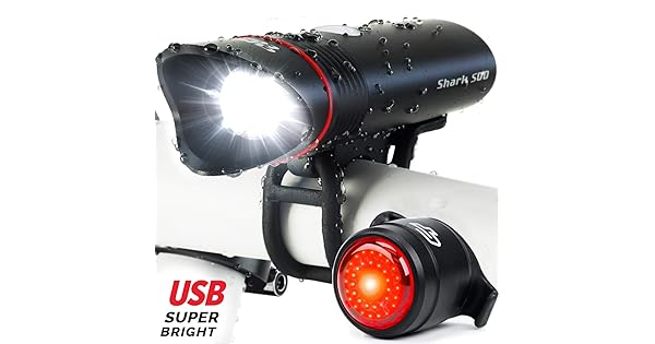 cycle torch 500 rechargeable bike light