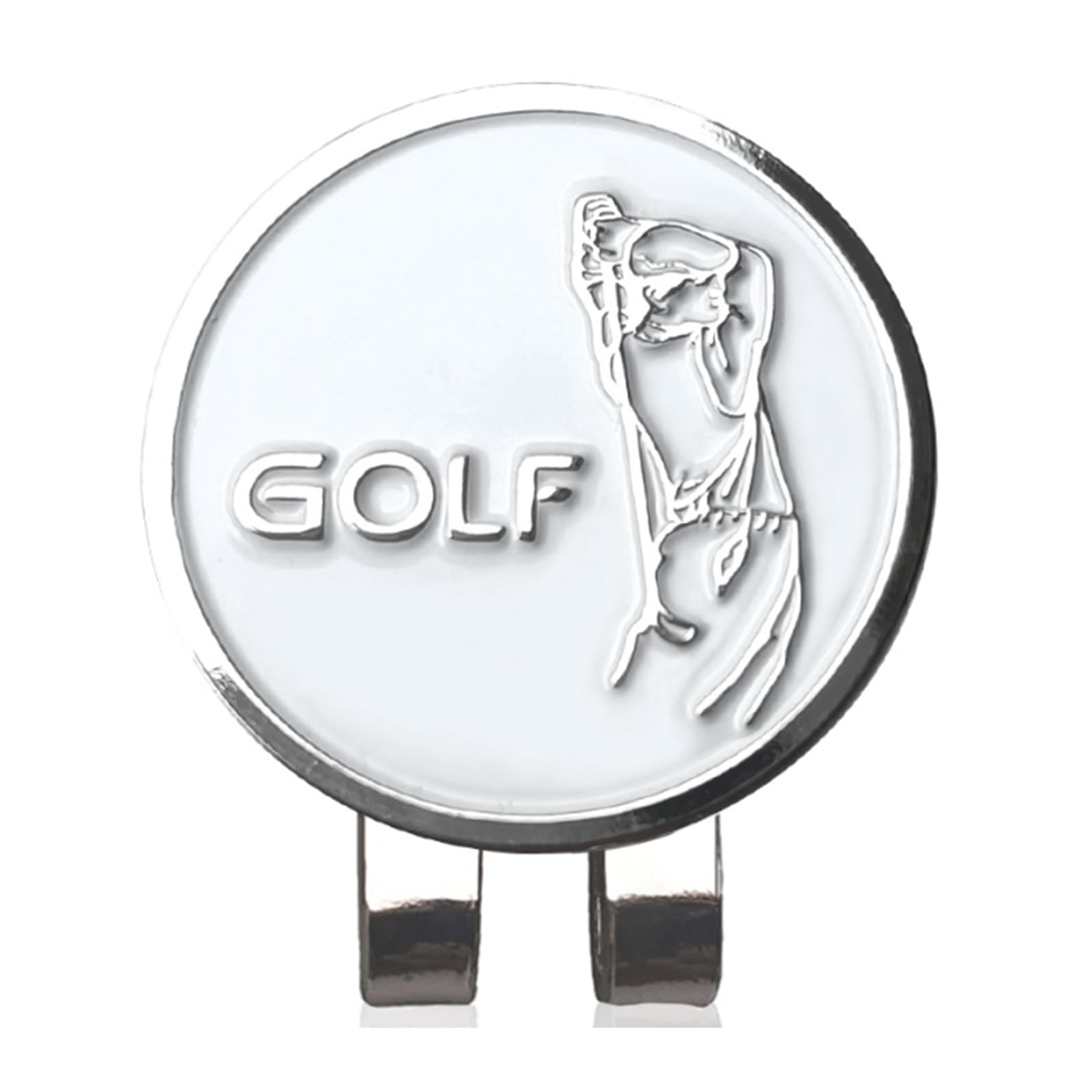 Ljmyy Golf Ball Markers for Women Mens Removable Attaches Easily to Golf Hat Golf Ball Marker with Standard Magnetic Hat Clip
