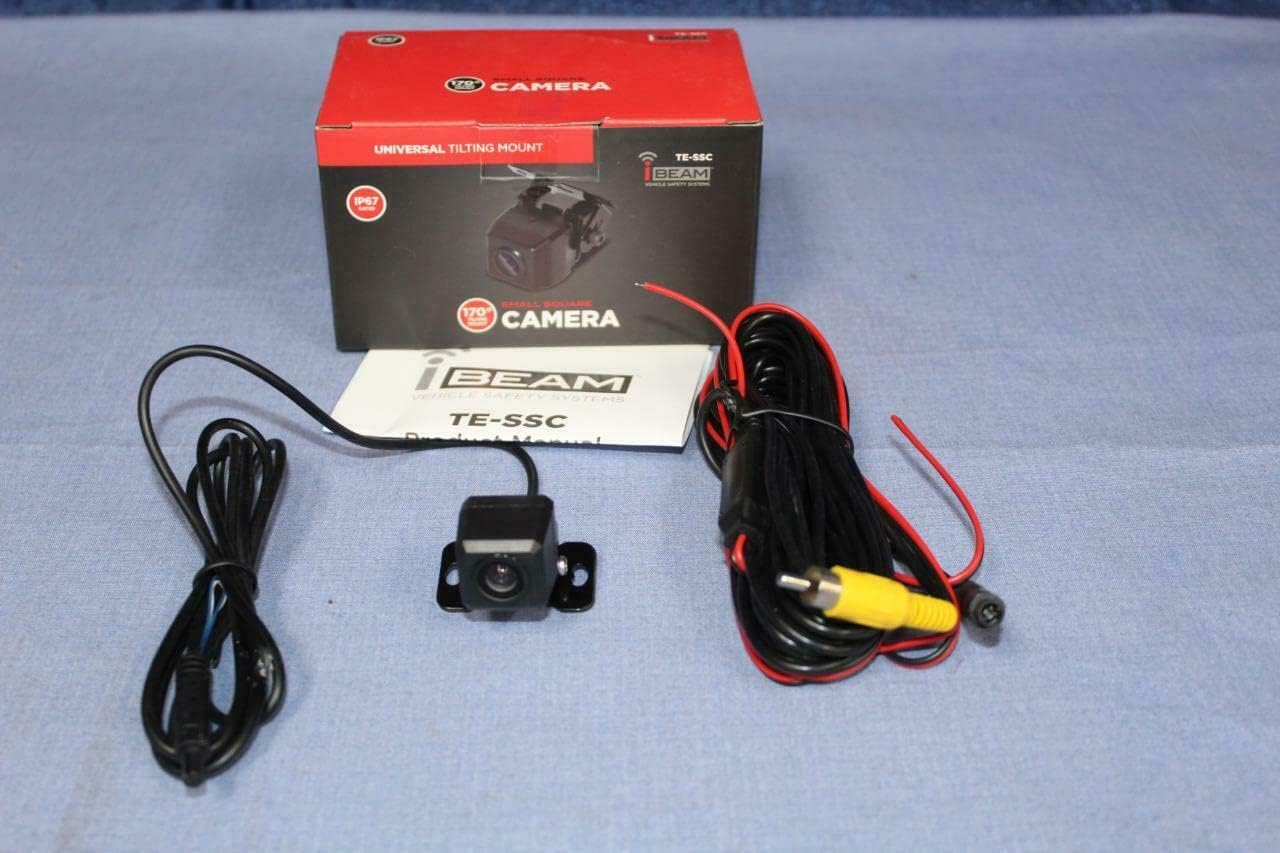 iBeam by Metra TELEDTSSC Small Square Camera with LEDs, Active Parking Lines
