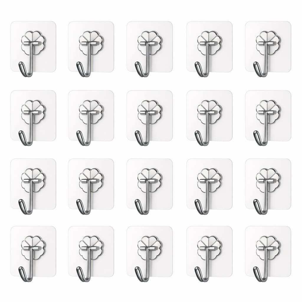 ITALIX Adhesive Wall Hooks - No Drill! -7