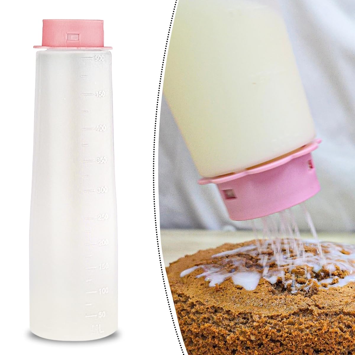 Bluestar Cake Tubes Watering Can - 500ml -1 Bluestar Cake Tubes Watering Can - 500ml -1