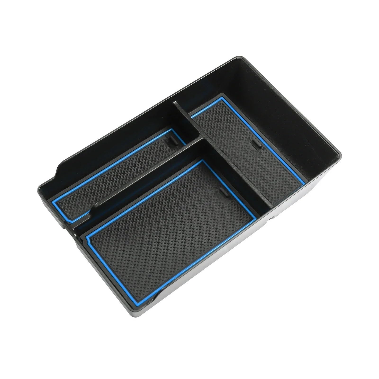 AHRPKAMERD Storage Box For Hyundai For IONIQ 5 Central Armrest Storage Container Box Center Console Organizer Tray Auto Interior Tidying Supplies Center Console Organizer Tray(1)