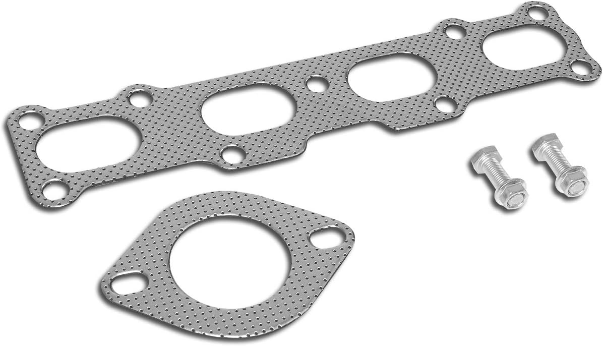 Aluminum Exhaust Manifold Header Gasket Set for 9498 Mazda Miata 1.8L