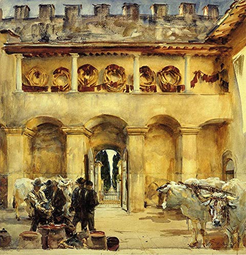 Peinture à l'huile célèbre de Sargent à offrir pour une crémaillère ou un anniversaire