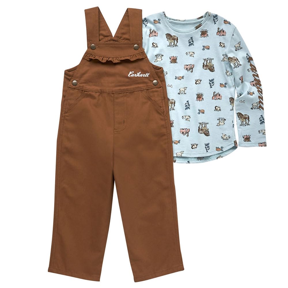 Amazon.com: Carhartt Kid's CG9858 Long-Sleeve Woodland Print