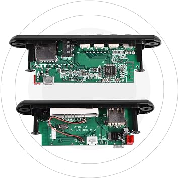 Bluetooth MP3 Decoder Module Board, USB TF FM Hands-Free Wirelss MP3 WMA Audio Module Decorder Board