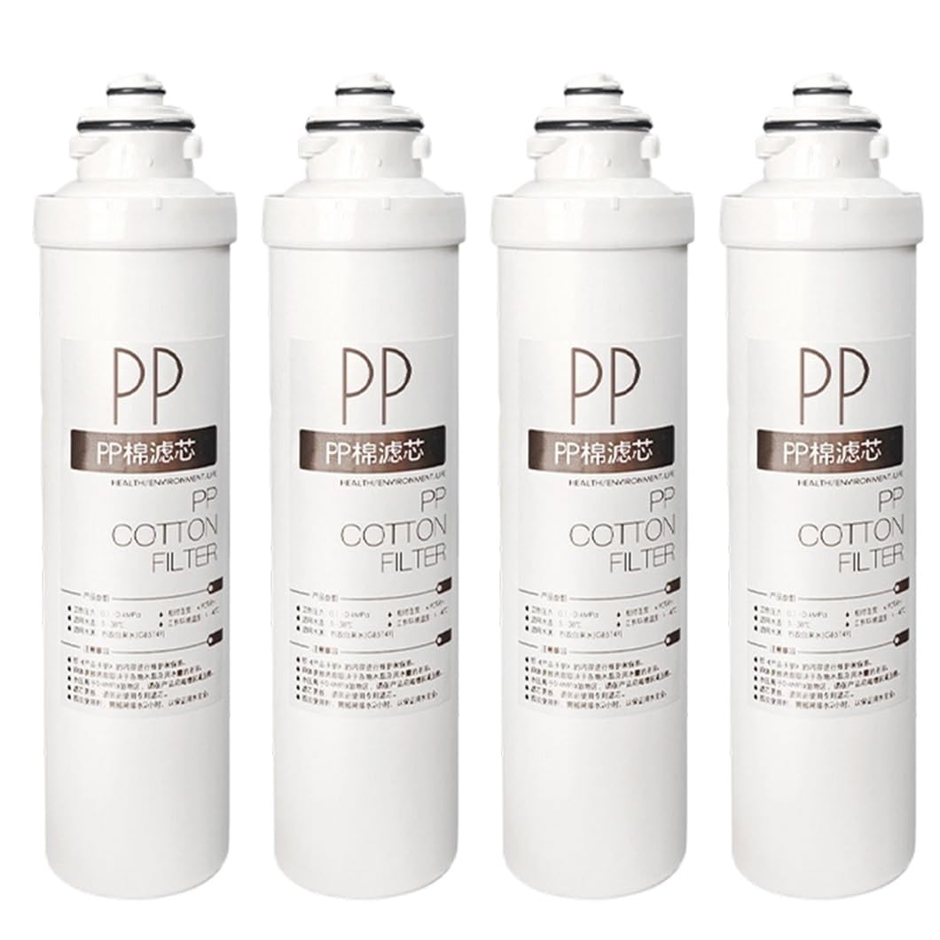 Cartouches coton PP avec connecteurs rapides 1/4 pour systeme osmose inverse