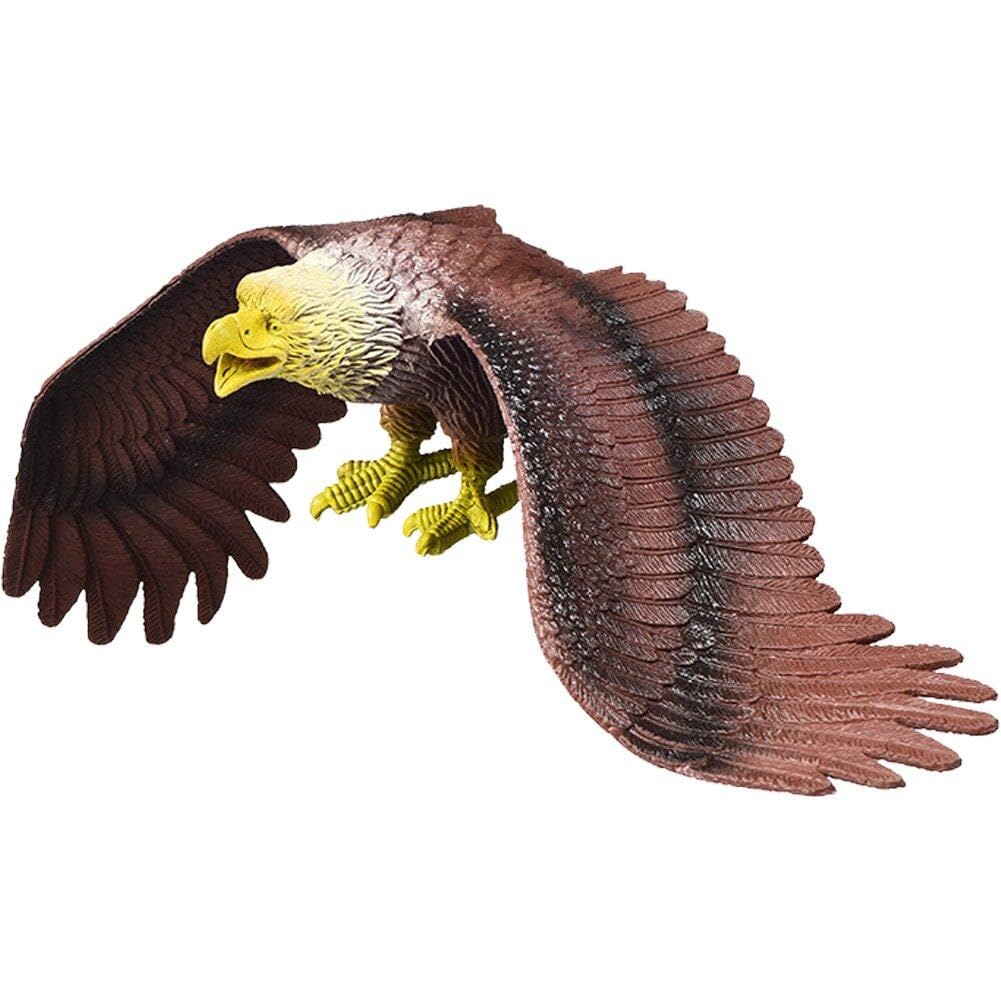 Dianzan Simulated Eagle Model Realistic Eagle Figures Wildlife Eagle Statue Bird Figurines Animal Figure Ornament for Home Decor Party Supplies