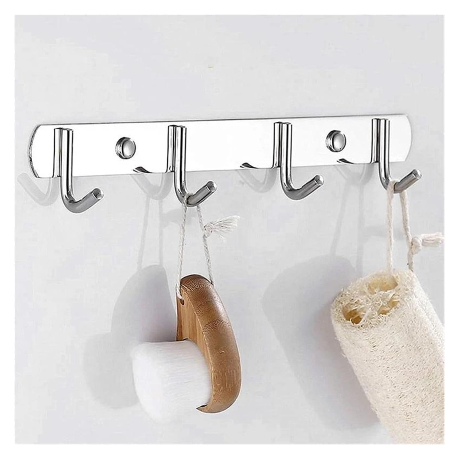 Gancho Para La Puerta Organizadores resistentes con gancho for colgar de forma segura en varias habitaciones(4 hooks)