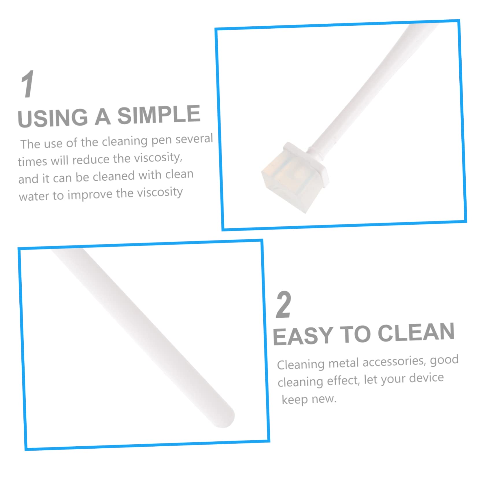 Uonlytech 2-teiliges Kamerasensor-reinigungsset Für Spiegellose Kameras Sensor-Gel-Stick Objektiv-reinigungswerkzeuge Sensor-reinigungszubehör