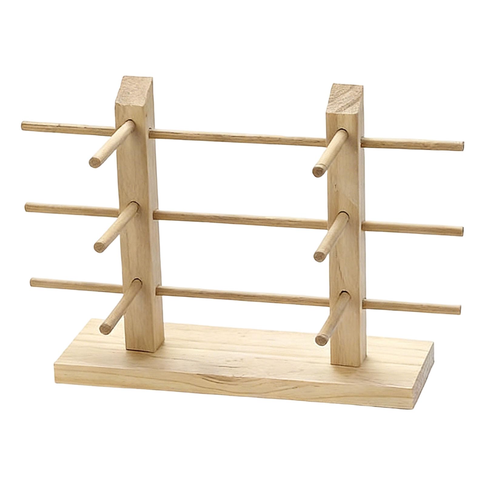 Vitrine en bois organisateur de lunettes pour présentoir de comptoir