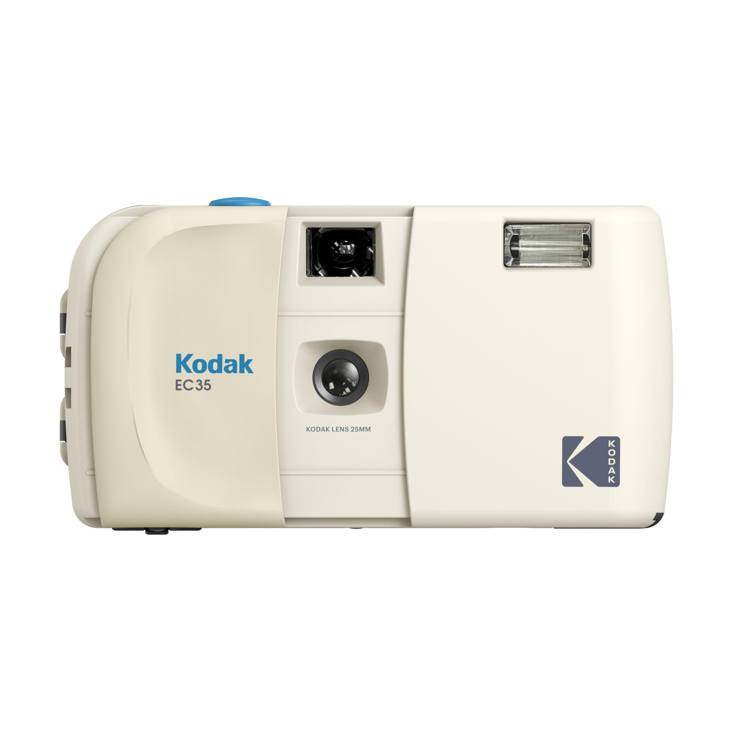 KODAK EC35 35mm Film Camera 35mm, Reusable, Focus-Free, Built-in Flash, Slide Cover, Beginner Friendly (Film & AA Battery are not Included) (Single, Vanilla White)-picture-16