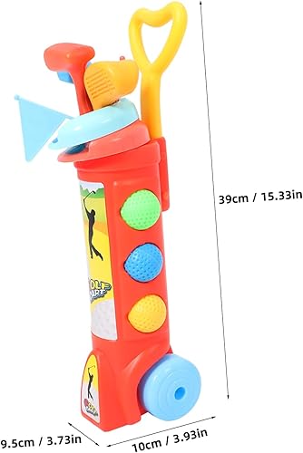 Miniatura 2 de Mini Golf Set Kids Golf Toy Abs Material Golf Clubs for Kids Play Set Indoor Outdoor