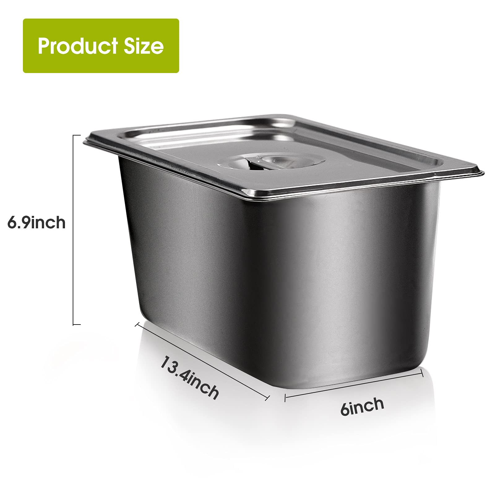 Mingber Kitchen Compost Bin 2pack 100 Rust Proof ,Countertop Compost Bin with Lid & Non Smell