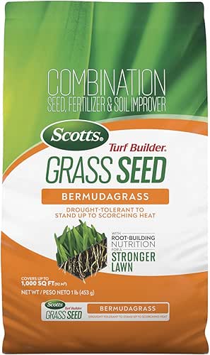 Scotts Turf Builder Grass Seed Bermudagrass with Fertilizer and Soil