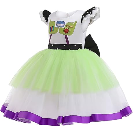 Toddler Girls Buzz Lightyear Tutu Deluxe Dress