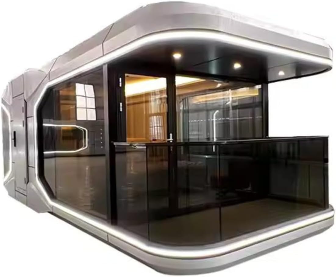 Capsule Home House, Commercial spce pod Hotel Luxury Tiny
