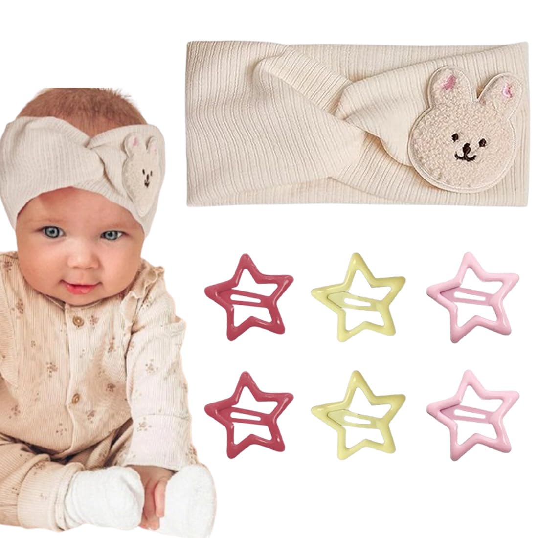 Fascia Elastica Bambini Con Forcine - Cotone Morbido, Design Animaletto - Foto 6