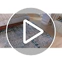 Carvapet 6x9 Large Rugs for Living Room Bedroom Kids Room, Washable Teal Modern Abstract Low Pile Carpet with Rubber Backing, Foldable, Non Slip Thin Area Rug, Ultra Soft