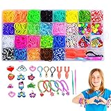 【Hohe Elastizität】Das Regenbogengummiband hat eine starke Elastizität und eine hohe Zähigkeit, die die Anforderungen vieler Heimwerkerobjekte erfüllen kann, eine gute Bedienbarkeit aufweist und die Spielbarkeit des Produkts erheblich verbessert.