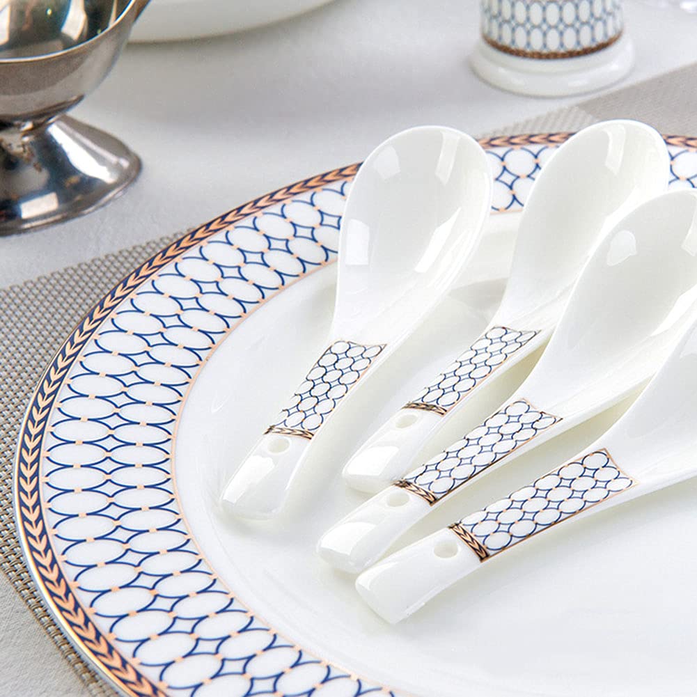 50 szt. kompletów zastawy stołowej, ceramicznych talerzy obiadowych i misek ze spodkami, porcelanowych kompletów obiadowych (serwis dla 6-8)