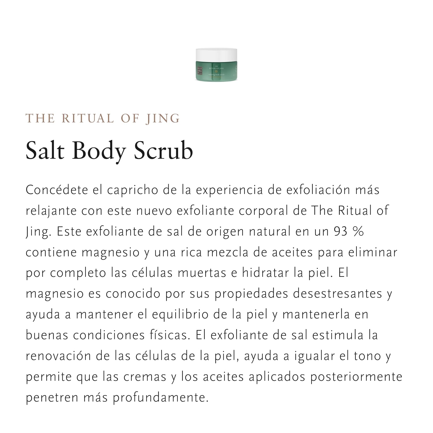 The Ritual Of Jing Relaxing Body Scrub 300 Gr