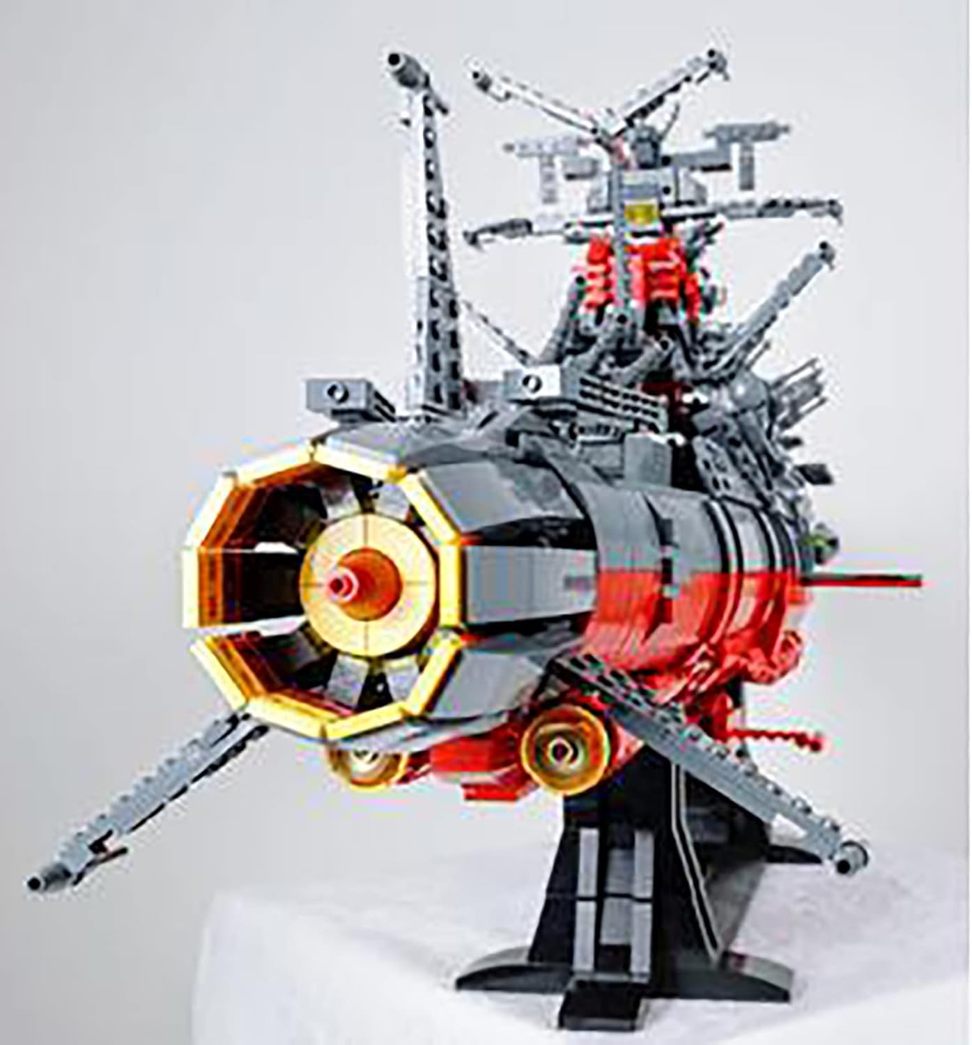 Technik ヤマト 宇宙戦艦 Lgと互換性あり ミリタリー ブロック V2 Moc Ucs キット 戦艦 モデル 5294ピース バトルシップ 軍艦 ビルディング