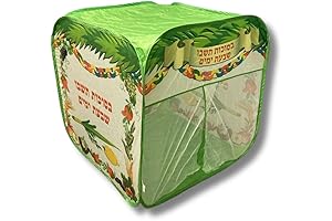 Childrens 32 Inch Pop Up Play Sukkah For Jewish Holidays
