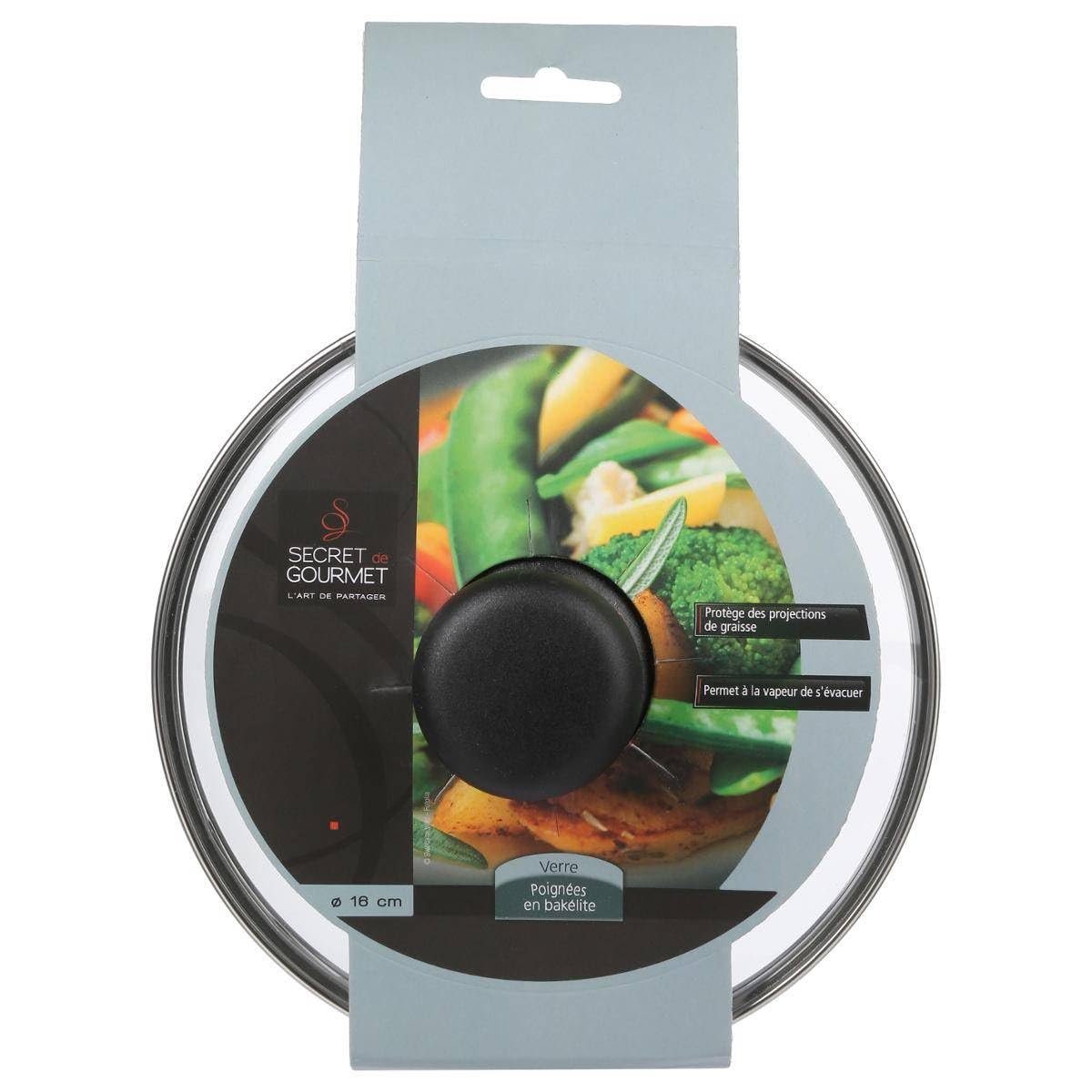 Secret de Gourmet - Szklana pokrywa D 16cm