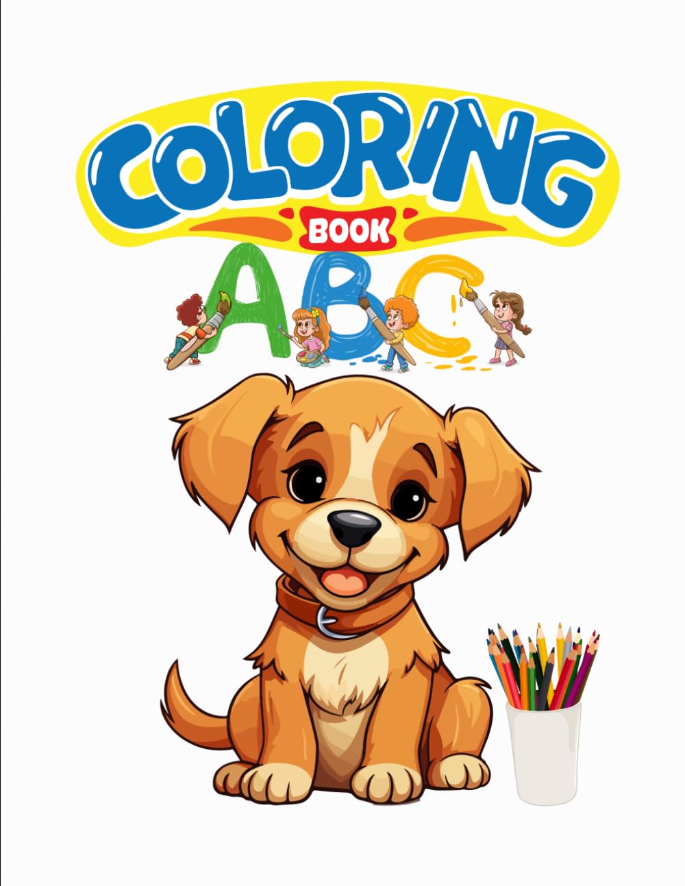 Colouring Book: Alphabet for kids