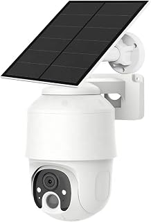 Security Camera Wireless Outdoor,Solar Security Camera,Battery Powered Surveillance Cameras for Home with Night Vision,PTZ Control,2-Way Audio,Motion Detection
