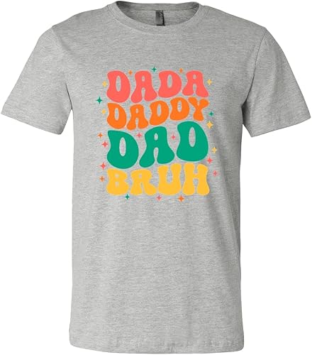 Dada Daddy Dad Bruh T-Shirt, Fathers Day Gift, New Dad T-Shirt, Father's Day T-Shirt, Humorous Dad T-Shirt