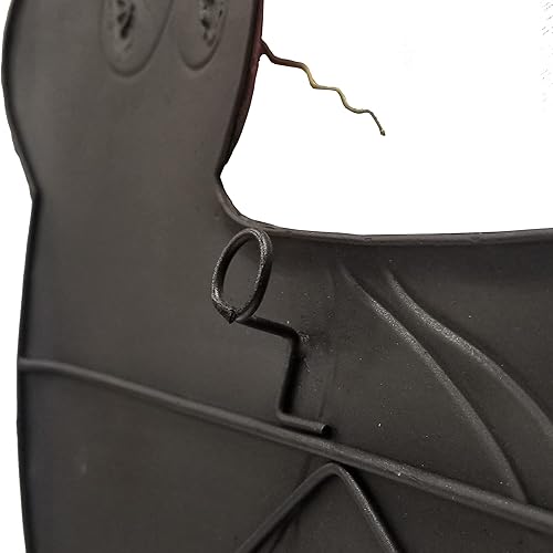 Miniatura 4 de Eangee Home Design Decoración de pared de gato negro y rojo, 12 pulgadas de largo x 1 pulgada de ancho x 13 pulgadas de alto (m7013)