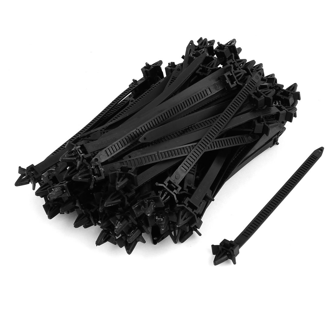 Sourcing Map 1000 Stück Nylon-Kabelbinder 3x150 Mm – Schwarz, Selbstsichernd Für Kabel & Ordnung