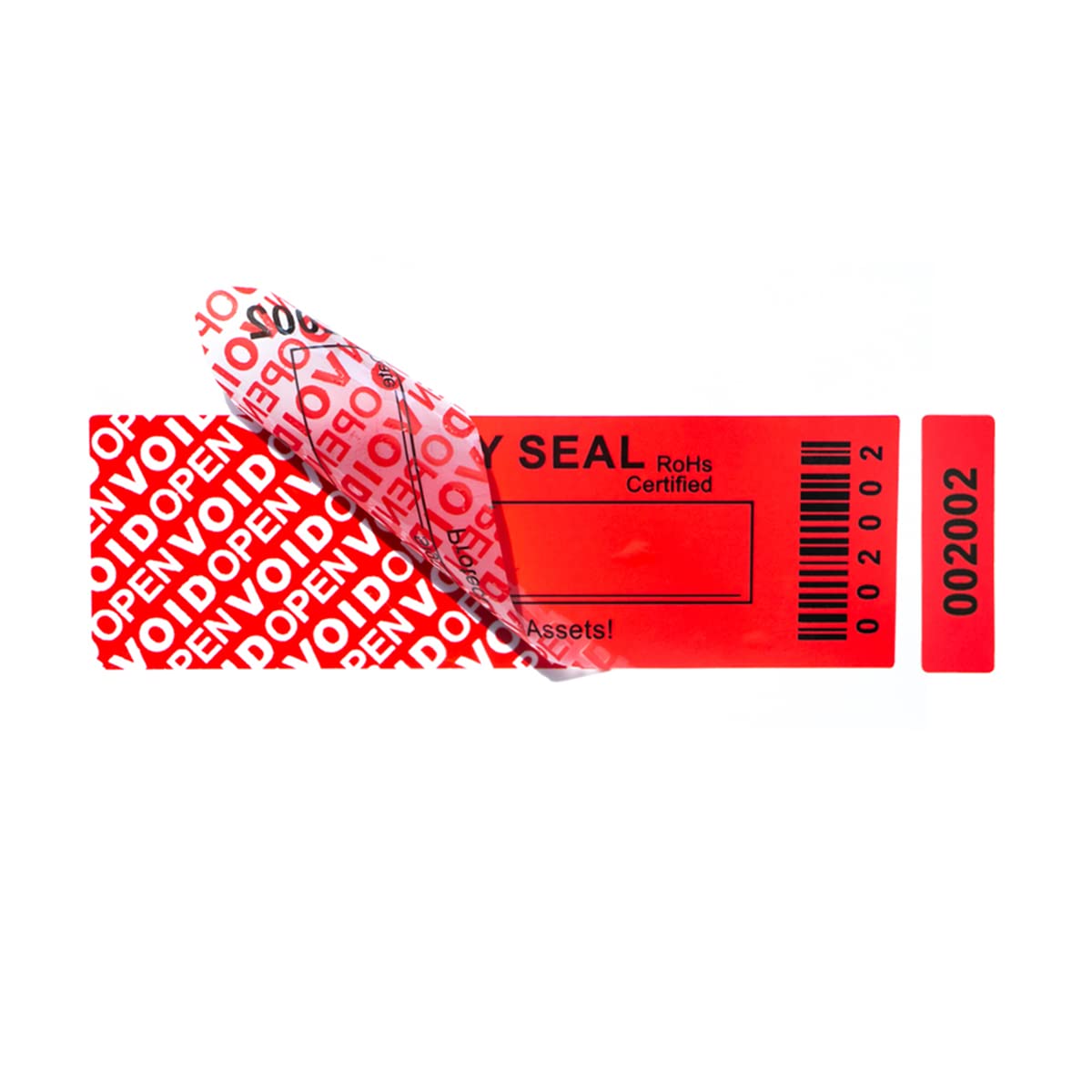 Security Warranty Void Stickers 100 Total Transfer Tamper Evident