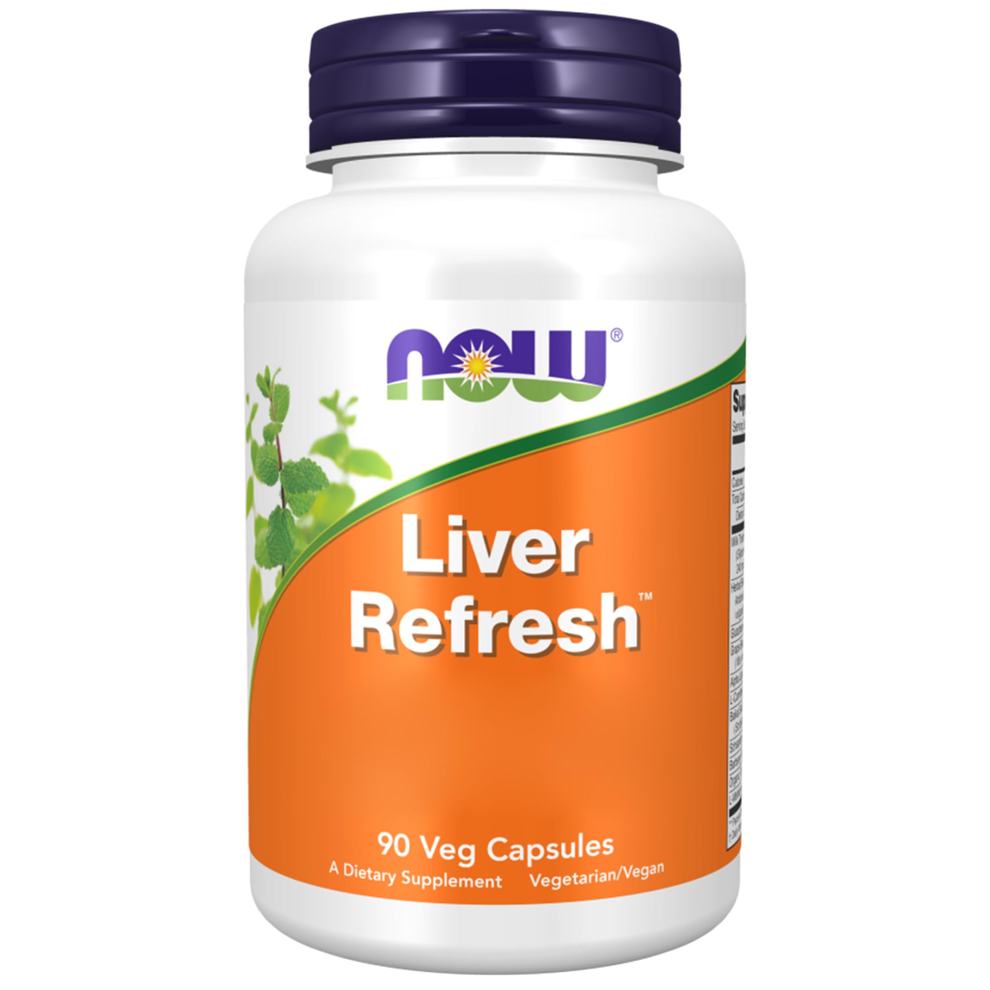 Now Foods, Liver Refresh, con Cardo Mariano, Schisandra y Mucho Más, 90 Cápsulas veganas, Testado en Laboratorio, Sin Soja, Sin Gluten, Vegetariano, No GMO