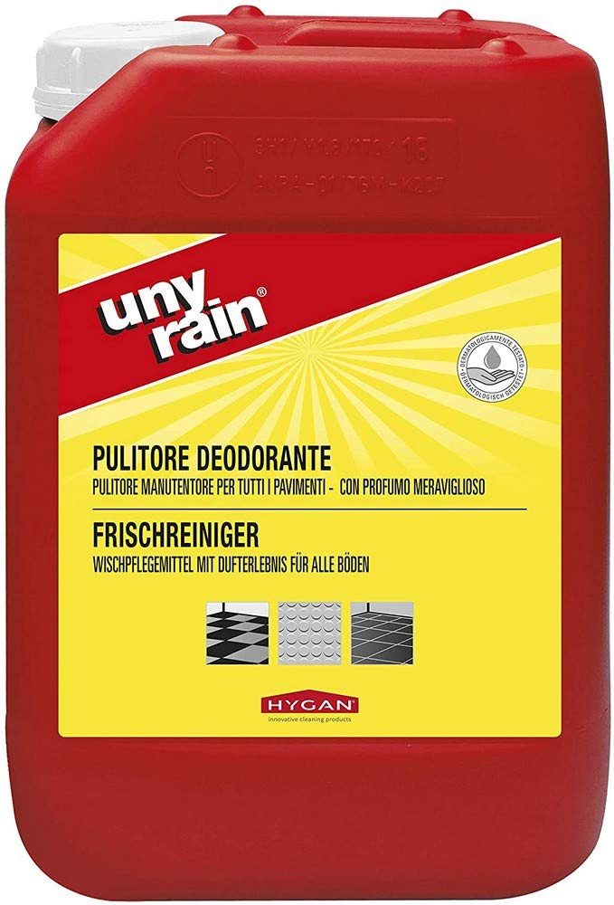 Unyrain - Limpiador de jabón perfumado y cuidado para suelos porosos, contenido: 5 l