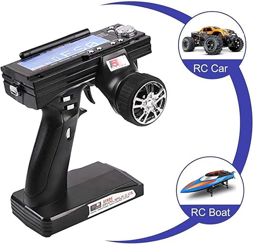 Miniatura 4 de Flysky FS-GT3B Rc Transmisor y receptor FS-GR3E, 2.4Ghz 3 canales Rc control remoto y receptor de coche