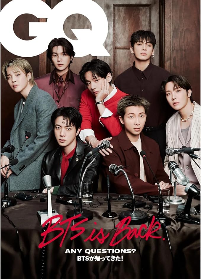 GQ JAPAN (ジーキュージャパン) 2026年 4月号 増刊【表紙/BTS】特別表紙版 2/28 発売 GQ最新号