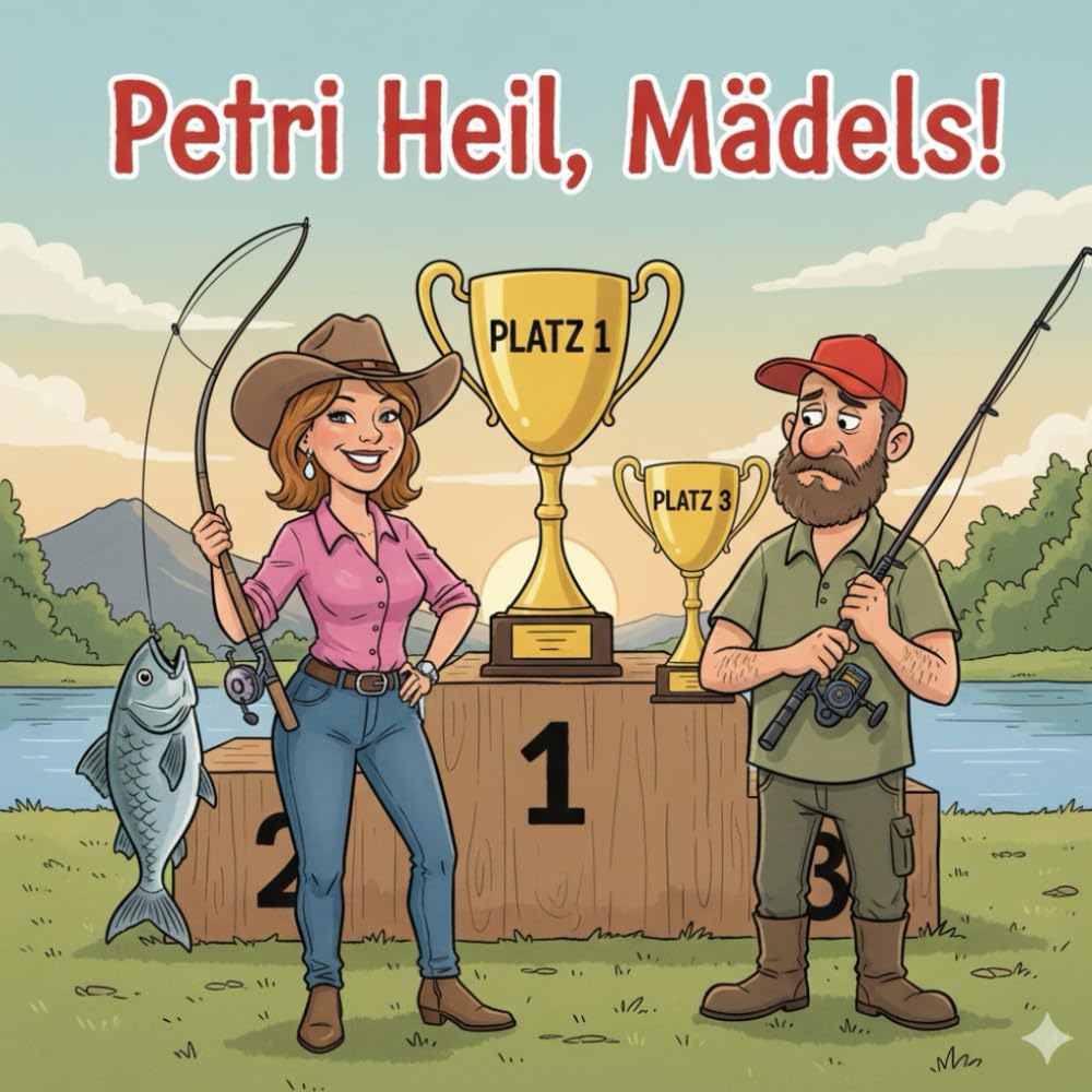 Petri Heil, Mädels!: 10 unwiderlegbare Gründe, warum Frauen besser angeln (und warum Männer nur zuschauen)