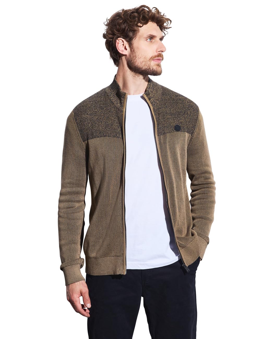 Street One MEN Two-Tone Strukturjacke