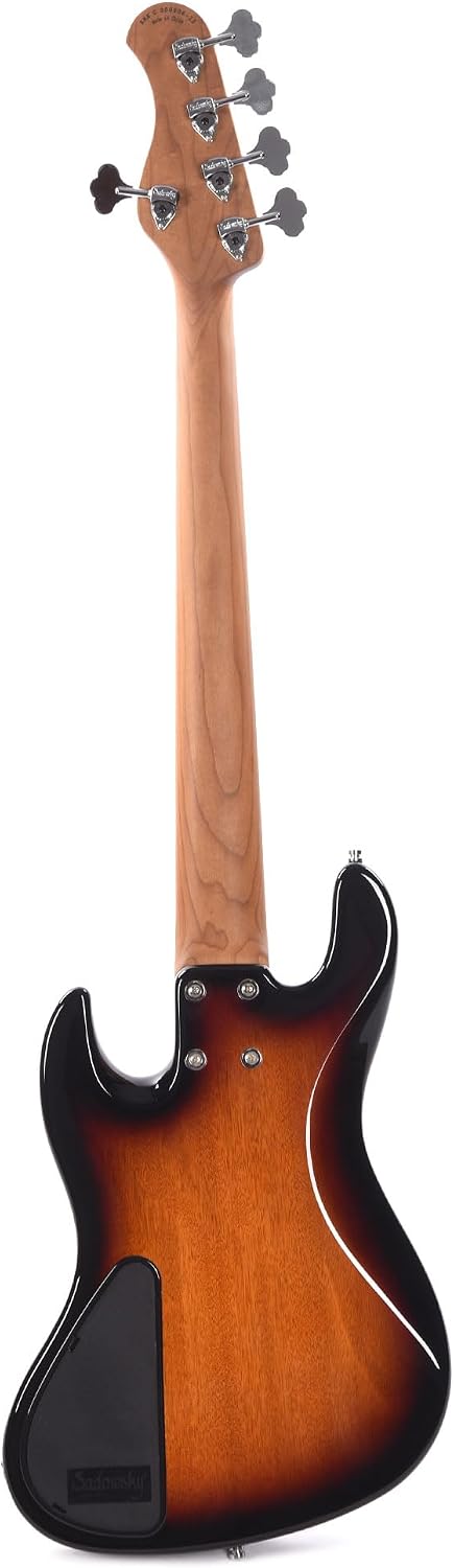 Sadowsky MetroExpress 21-fret Hybrid PJ 5-string Bass - Tobacco Sunburst Transparent